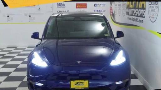 TESLA MODEL Y 2021 5YJYGDEF0MF247786 image